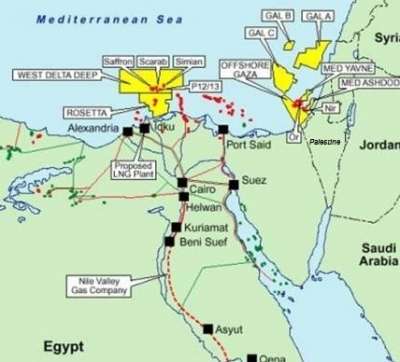 وزارة البترول المصرية تواصل مفاوضاتها بشأن تصدير الغاز الى اسرائيل