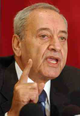 Nabih Berri slams Netanyahu