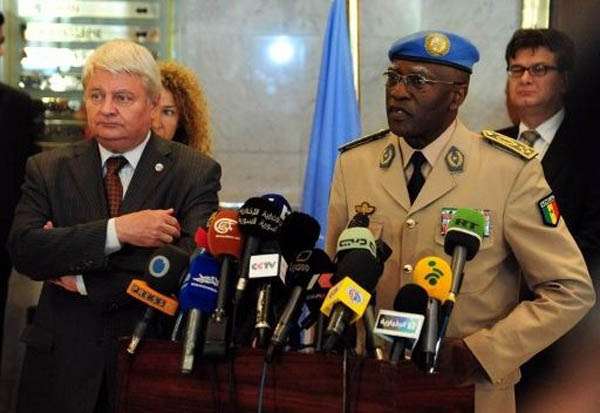 le Général sénégalais Babacar Ghai est arrivé à Damas