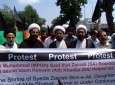 Pakistan Shia rally against desecration of Hazrat Zeynab (AS) shrine