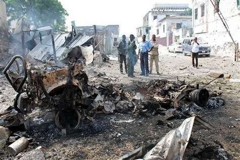 Un double attentat fait 9 morts dans la capitale somalienne