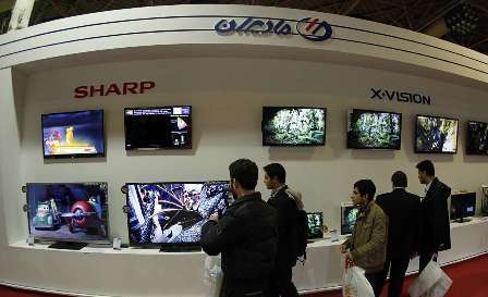 2013 electronics and computer expo opens in the capital Tehran.