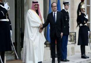 قدردانی از جنایات عربستان / انتقاد عربستانی ها از اعطای بالاترین نشان فرانسه به ولیعهد کشورشان