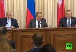 لافروف: موسكو وأنقرة وطهران ستضمن تنفيذ اتفاق بين دمشق والمعارضة