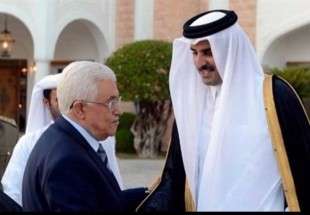 محمود عباس في قطر
