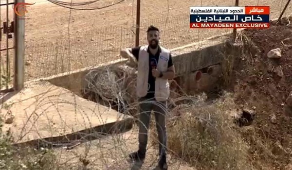 الميادين تعبر إلى الأراضي الفلسطينية المحتلة عبر الشريط المحتل ولا وجود لجنود الاحتلال