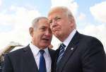 Israeli Prime Minister Benjamin Netanyahu speaking to US President Donald Trump (file photo)