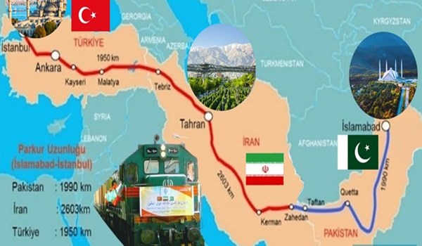 إطلاق قطار بين اسلام آباد وطهران واسطنبول.... قريباً