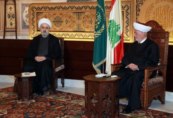 Huj. Shahriari meets Lebanon’s top Mufti