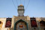 Imam Ali (AS) shrine clad in black on martyrdom anniversary of Imam Javad (photo)  