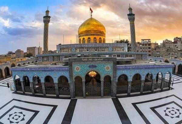 جشن میلاد حضرت زینب(س) در حرم عقیله بنی هاشم برگزار شد