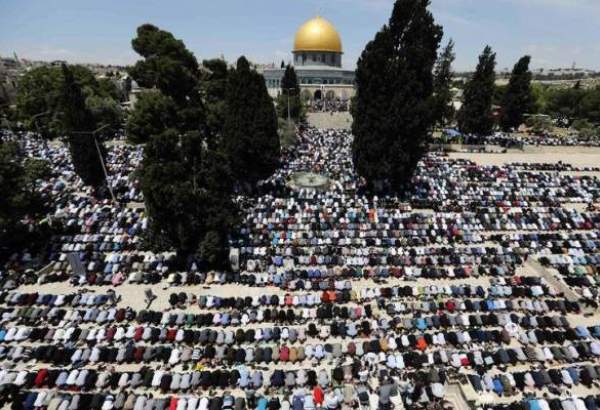 ۴۰ هزار فلسطینی نمازجمعه را در مسجدالاقصی اقامه کردند