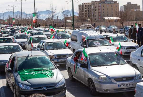 راهپیمایی ۲۲ بهمن در چهارمحال و بختیاری به صورت خودرویی برگزار می‌شود