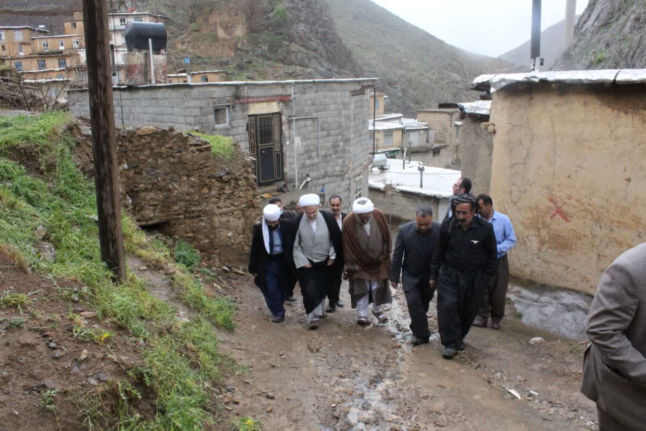 دیدار باماموستا عبدالرحمن مرادیان امام جمعه و جماعت روستای توریور