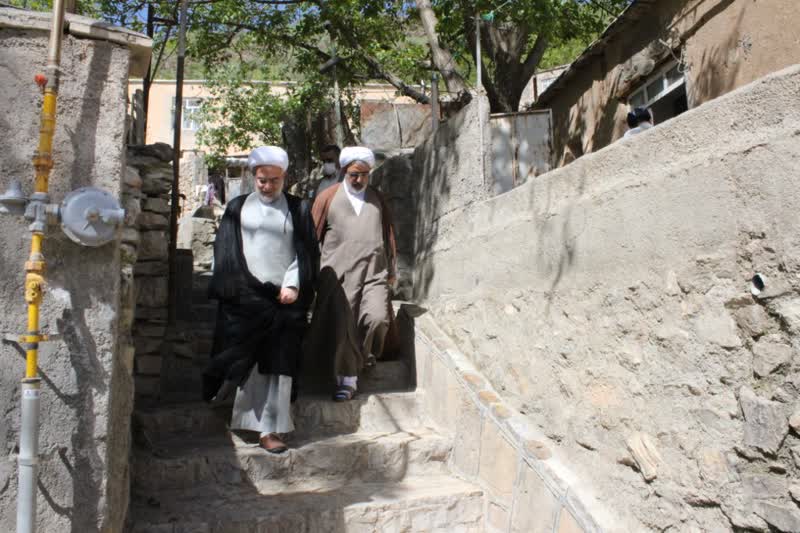 دیداربا ماموستاخلیل سعیدیان امام جماعت روستای کرآباد شهرستان سروآباد