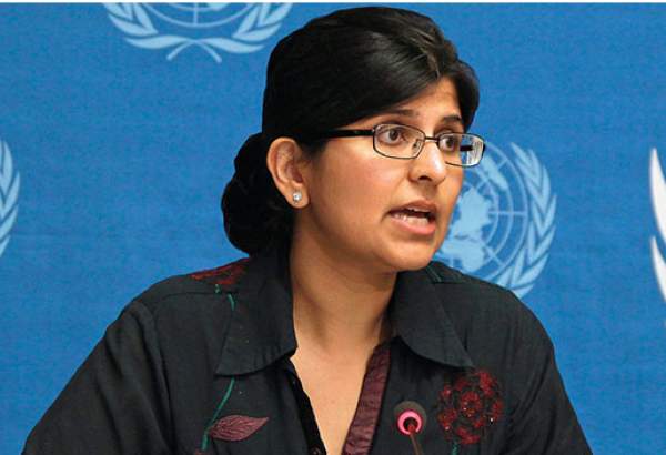 Ravina Shamdasani, spokeswoman for the UN Office of the High Commissioner for Human Rights