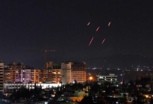 Syria intercepts Israeli missiles over Damascus