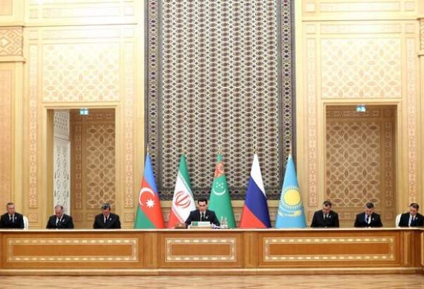 Five Caspian Sea littoral states stress coop for regional security, stability