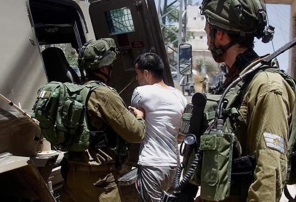 At least 13 Palestinians were rounded up in Israeli army raids in the occupied territories