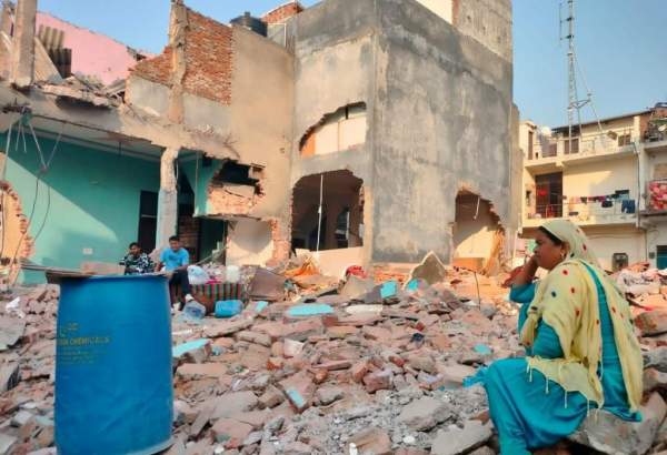 India police demolishes 25 houses in Delhi’s Muslim neighborhood