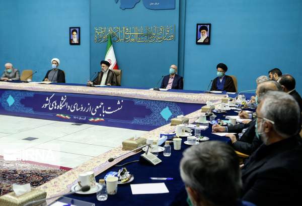 Pres. Raisi terms university best venue to discuss, solve issues