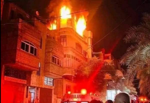 21 killed, many more injured in a huge fire north of Gaza