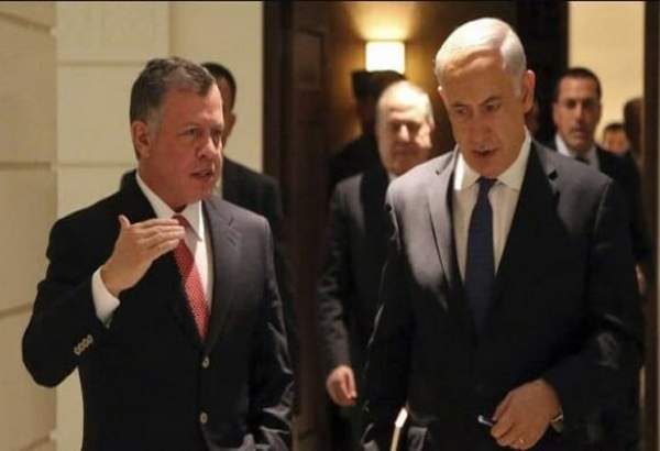 شاه اردن با نخست وزیر رژیم صهیونیستی دیدار کرد