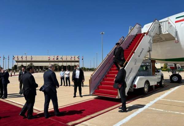 President Raeisi arrives in Syrian capital for bilateral talks