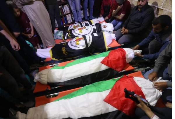 Thousands bid farewell to Palestinians killed in Israel attacks in Gaza