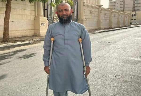 Disabled Pakistani pilgrim achieves Hajj dream