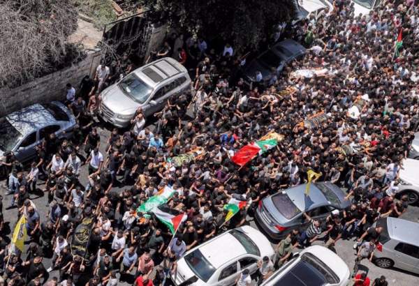 Palestinians mourn martyrs of Israeli attack on Jenin