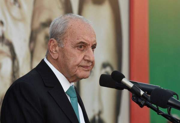 Nabih Berri, Lebanon’s Parliament Speaker and leader of the Shiite Amal movement. [Photo by -/AFP via Getty Images]