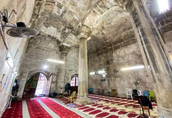 Bab al-Rahma Prayer Hall, located within the Al-Aqsa Mosque compound in occupied Jerusalem