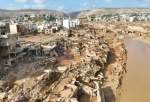 سیلاب سے متاثرہ لیبیا کے ساحلی شہر درنا میں امدادی کارروائیاں جاری