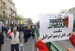 Iranian people stage rallies in support of oppressed Palestinian people