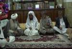 دیدار نماینده ولی فقیه در سپاه با سران طوایف سیستان و بلوچستان