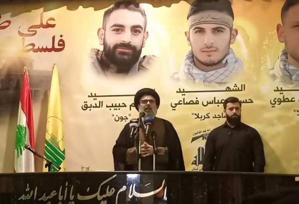 Hezbollah slams west complicit in Israeli crimes against Palestinians