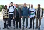 حرکت گروه ترکیه‌ای از استانبول به سمت غزه با پای پیاده