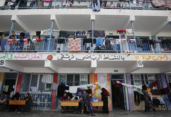 Displaced children in Gaza use schools for shelter, not learning