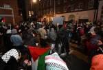 Rally at Egyptian embassy in London calls for unrestricted access of aid through Rafah crossing