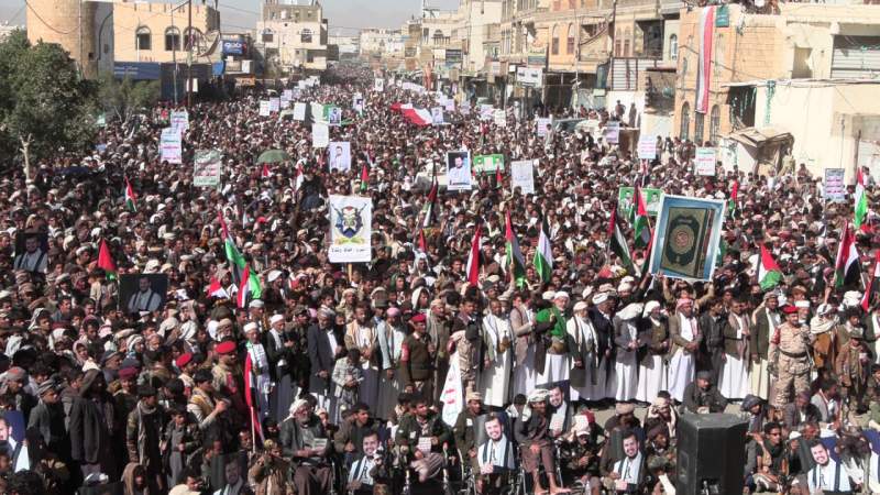 برگزاری راهپیمایی میلیونی در صعده/ آغاز نبرد "فتح الموعود و جهاد المقدس"