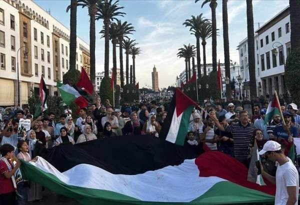 Protests sweep across 56 Moroccan cities against ongoing Israeli attacks against Gaza