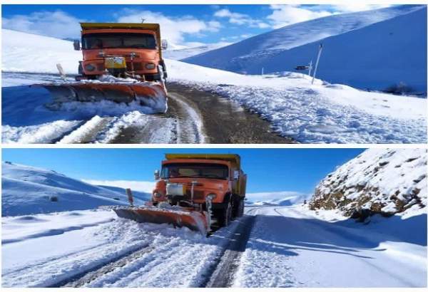 برفروبی بیش از ۱۱ هزار و ۵۰۰ کیلومتر باند درمحورهای کردستان