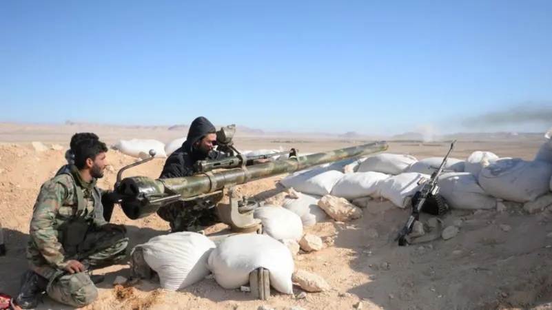 من معارك الجيش السوري مع تنظيم "داعش" في محافظة دير الزور