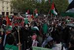 تظاهرکنندگان در پاریس به حمله زمینی اسرائیل به رفح اعتراض کردند