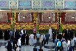 Courtyards of Imam Reza shrine decorated to mark eighth Shia Imam birth anniversary (photo)  <img src="/images/picture_icon.png" width="13" height="13" border="0" align="top">