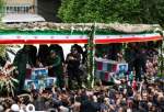 Mourners attend funeral procession underway in Tabriz