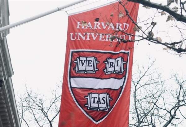 Hundreds of students walk out in protest at Harvard graduation ceremony