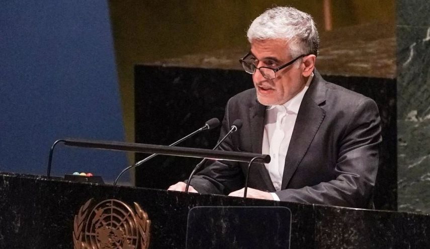 سفير  إيران لدى الأمم المتحدة يشكر الدول لتعاطفها مع إيران في حادث استشهاد رئيس الجمهورية