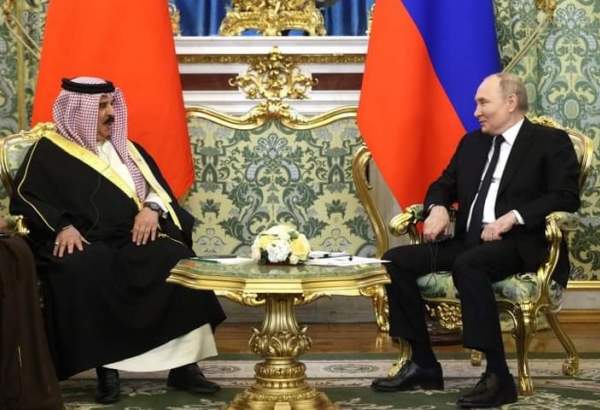 بحرین کے بادشاہ کی نے روسی صدر سے ملاقات، ایران کے ساتھ سفارتی تعلقات معمول پر لانے کی خواہش